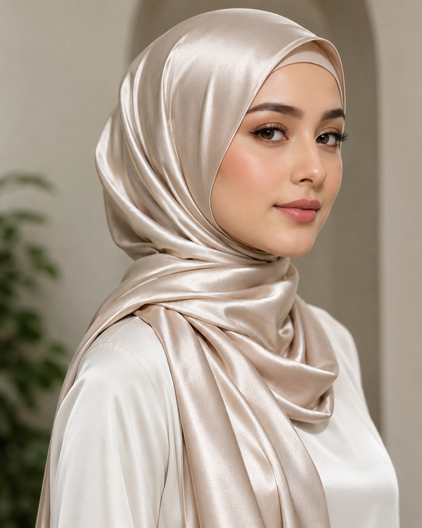 Satin hijabs